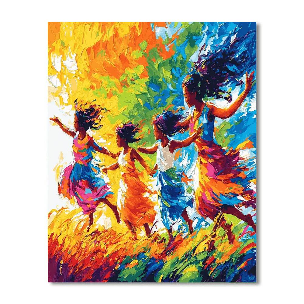 Mothers Of The Earth Painting Number Kit