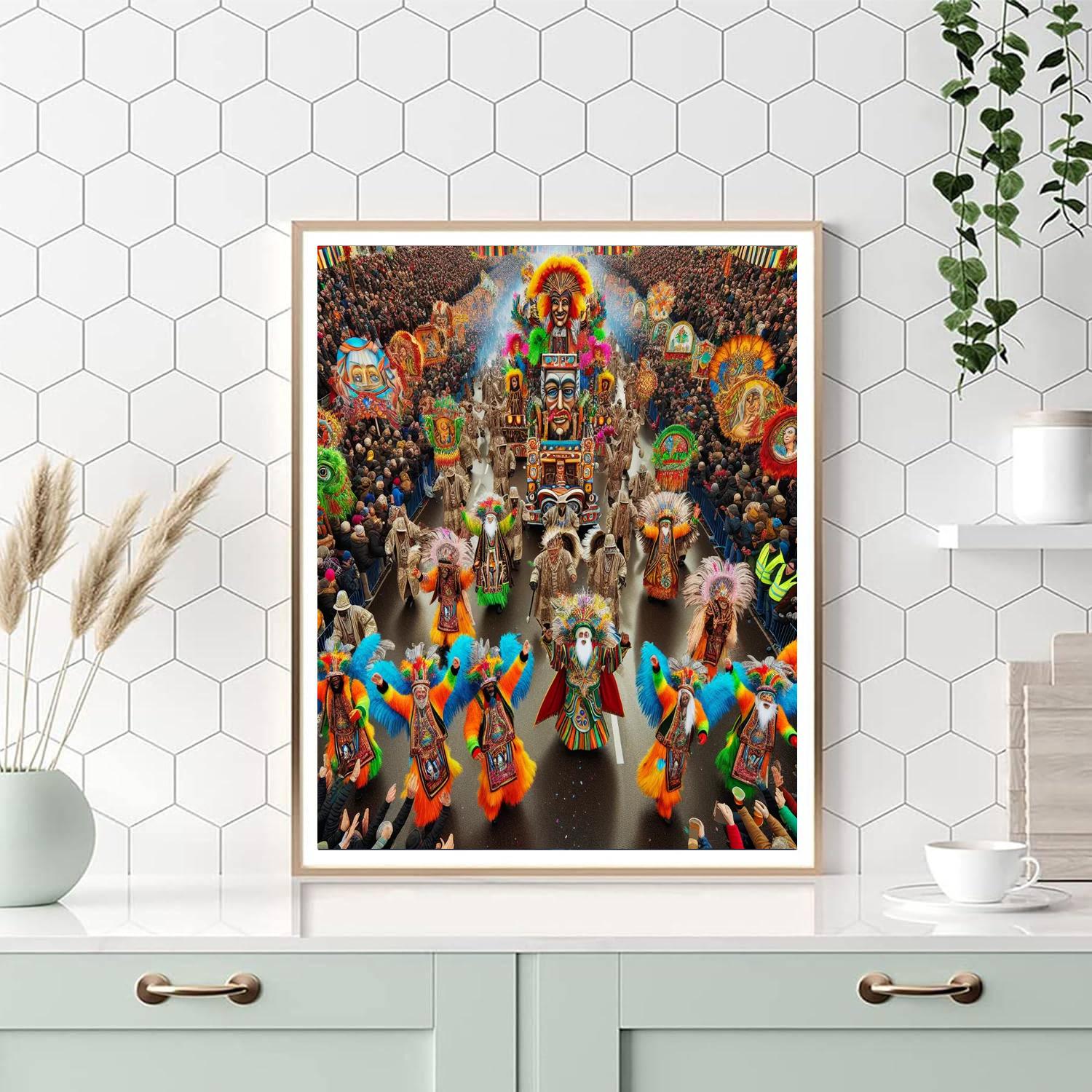 Bonn Carnival - Germany Number Painting