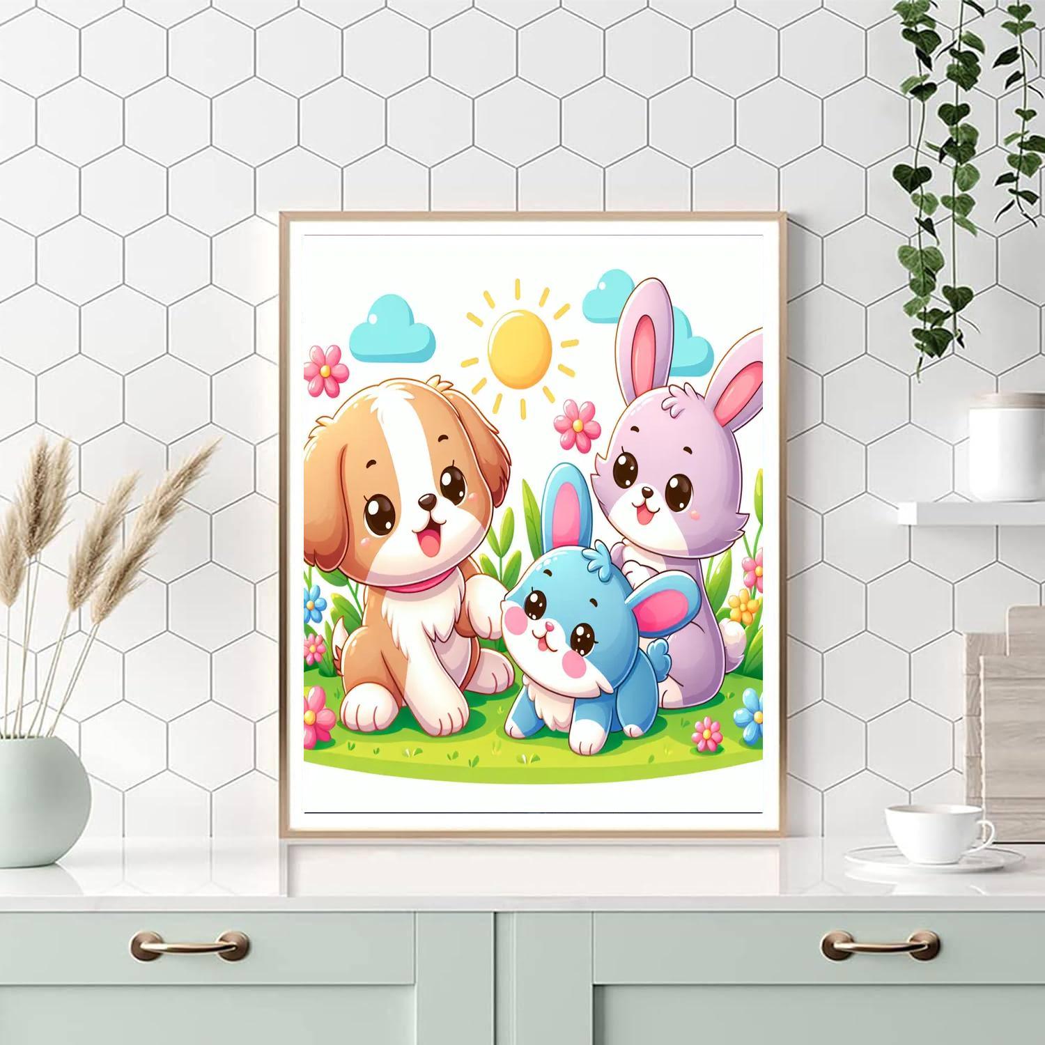 Charming Pets Numbered Painting Kits