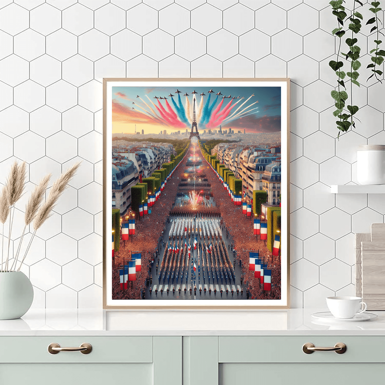 Fête De La Bastille - Paris, France Paint By Number