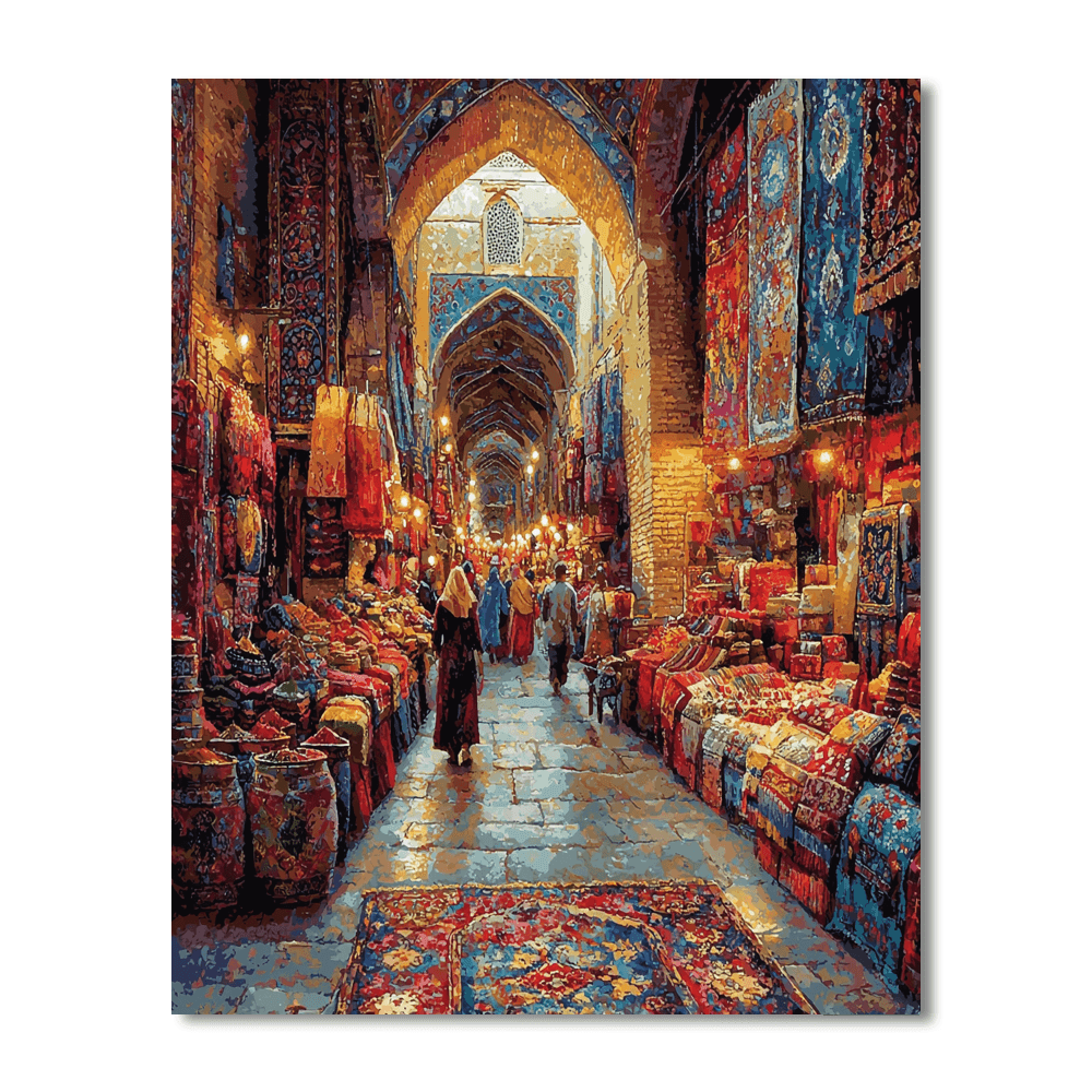 Nasir Al-mulk Market Paint By Numbers Kits