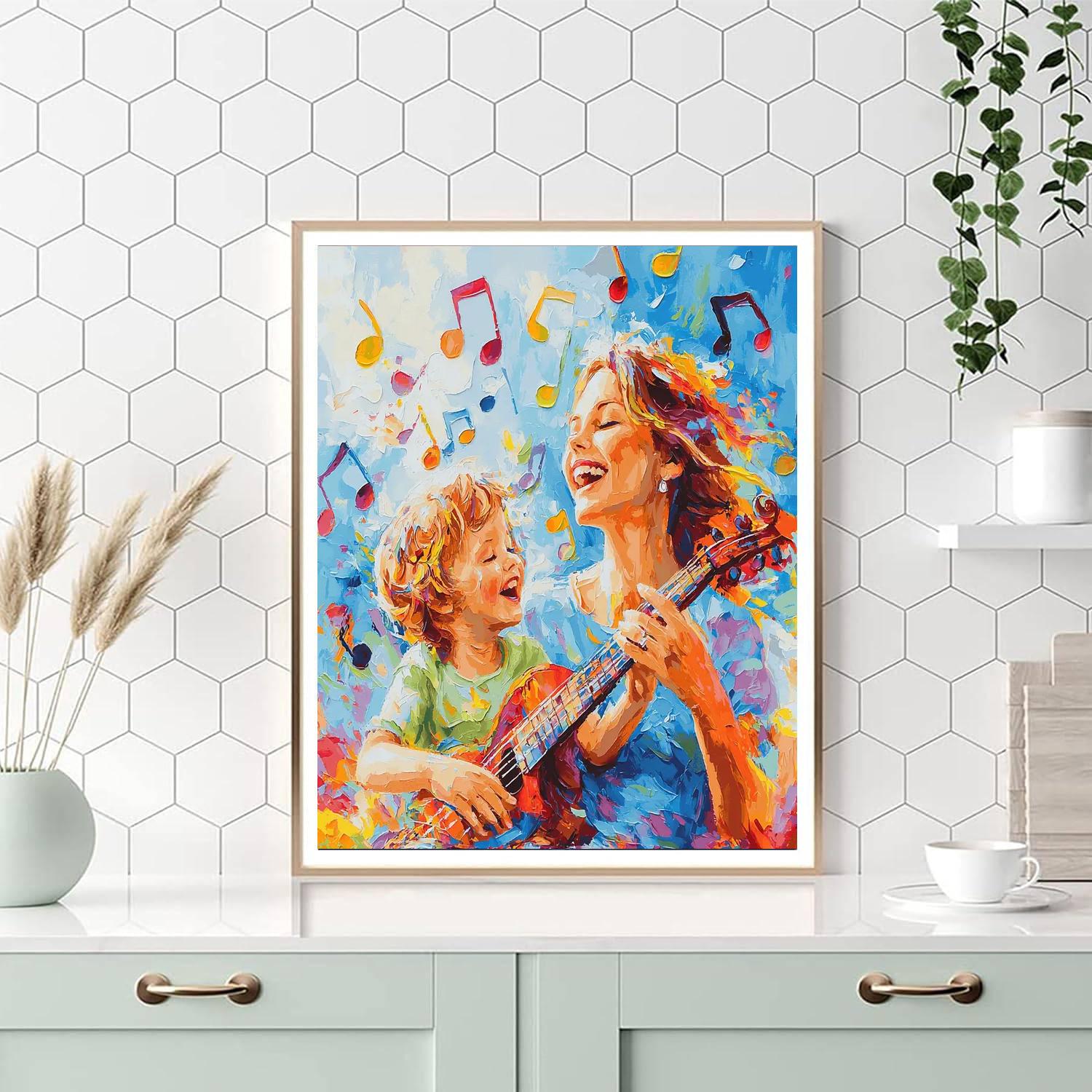 Songs Of Laughter Numbered Painting Kits