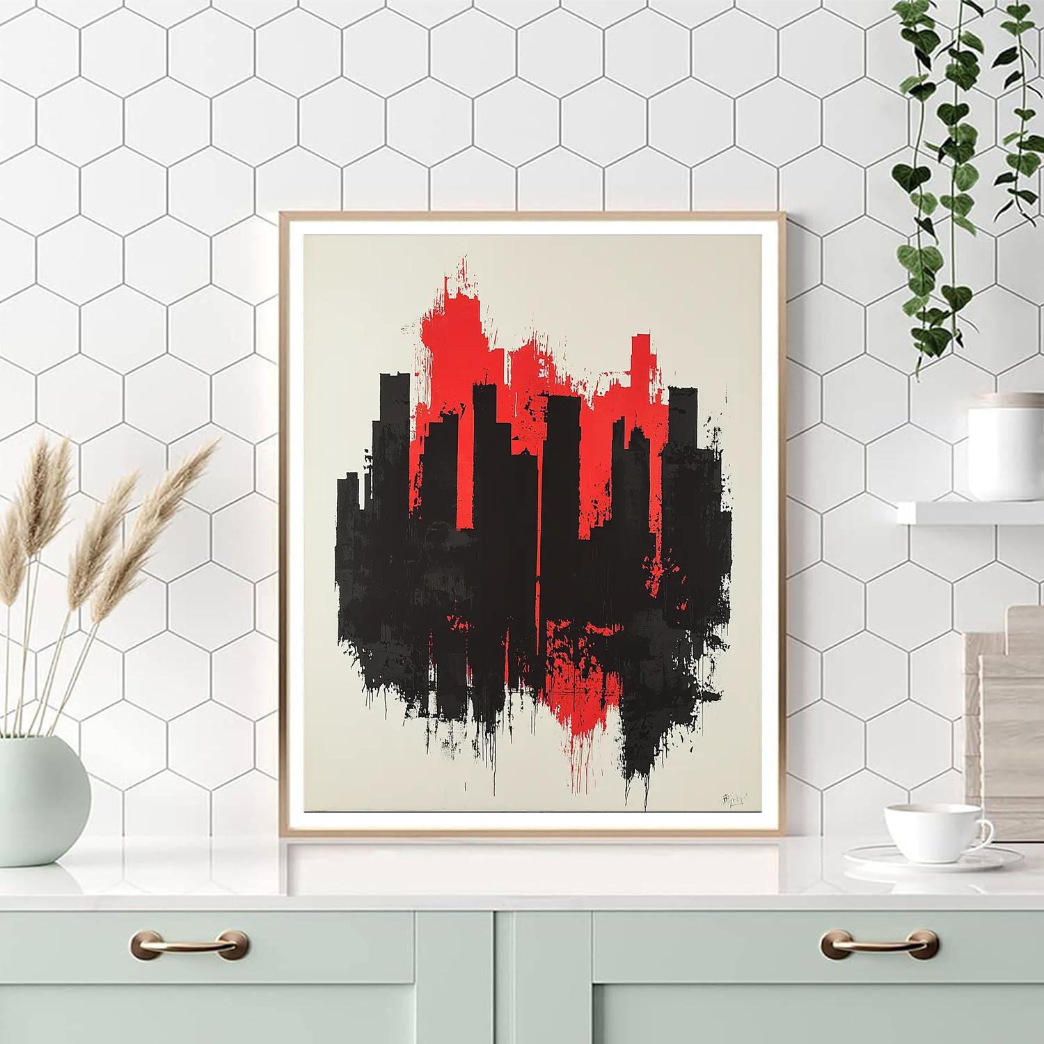 Banksy Inspired Unseen Barriers  Paint By Number