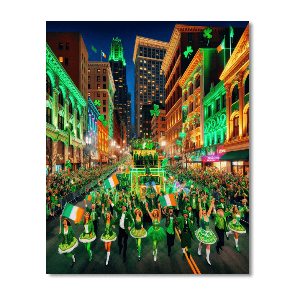 Saint Patrick's Festival - Ireland Paint By Numbers Kits