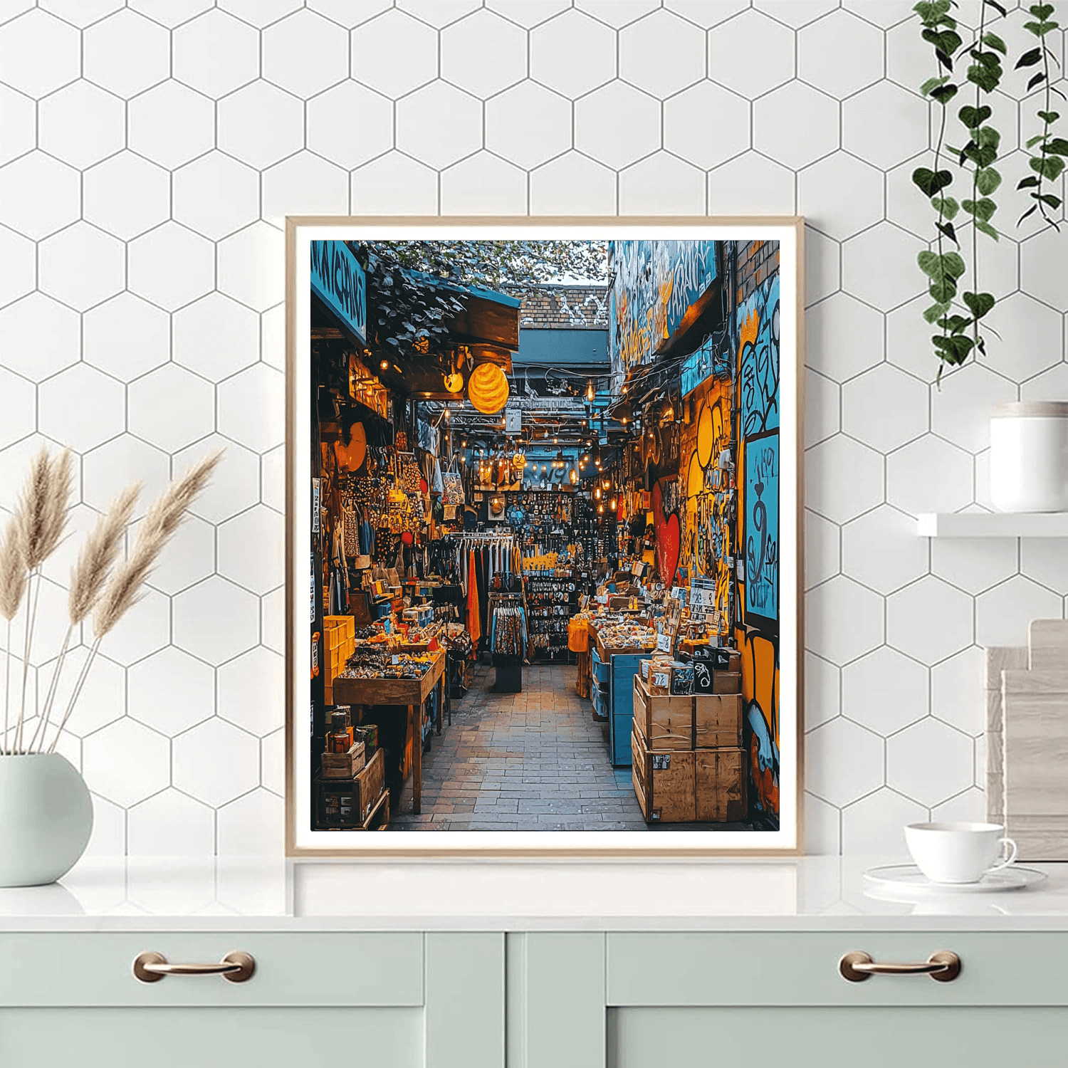 Camden Market - London, England Paint By Numbers Kits