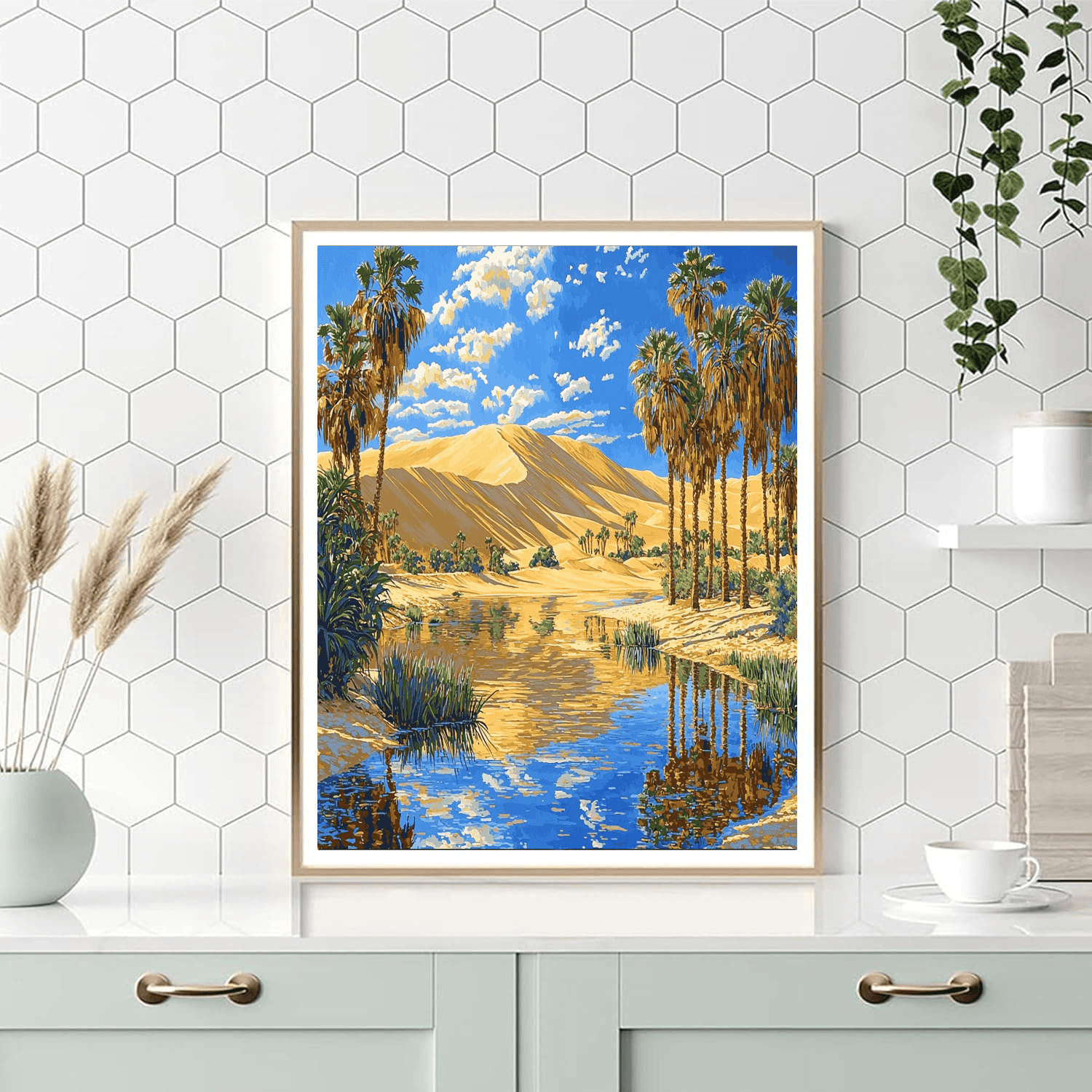 Huacachina Oasis Paint By Number