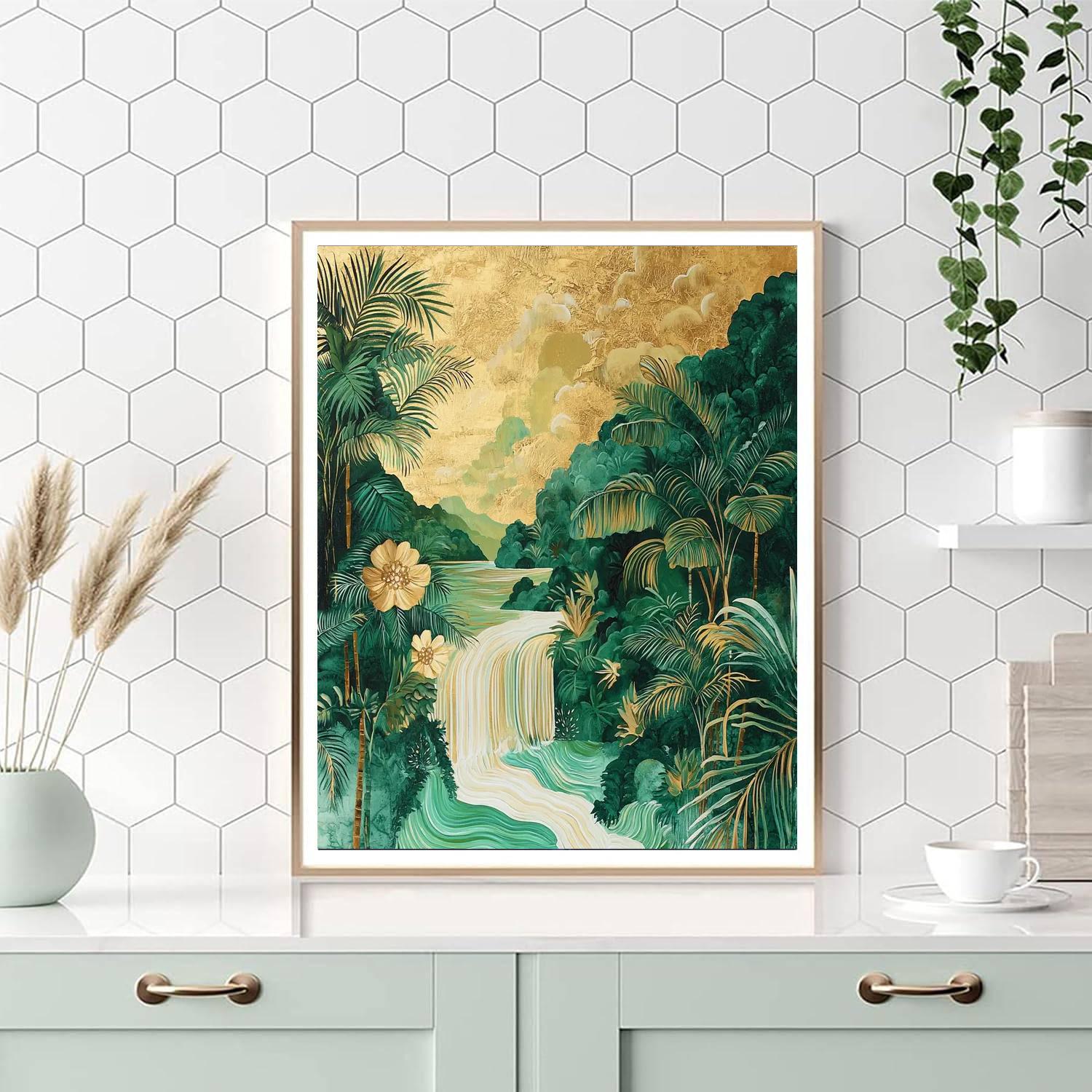 Frida Kahlo Inspired Spirit Of The Land  Painting Number Kit