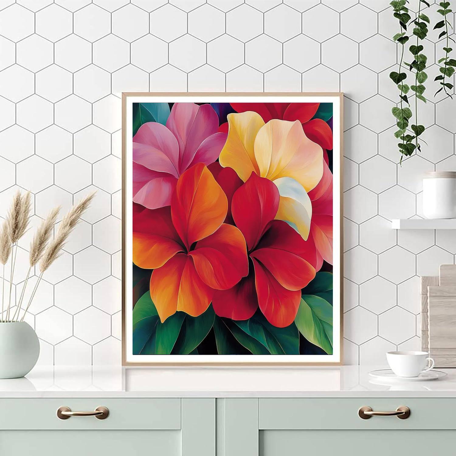 Georgia O’Keeffe Inspired Eternal Springs  Paint By Numbers Kits