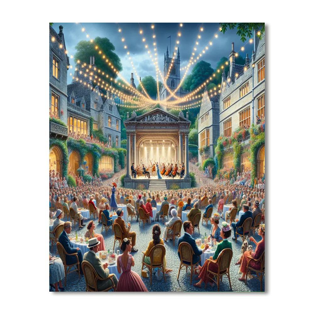 Spoleto Festival - Charleston Number Painting