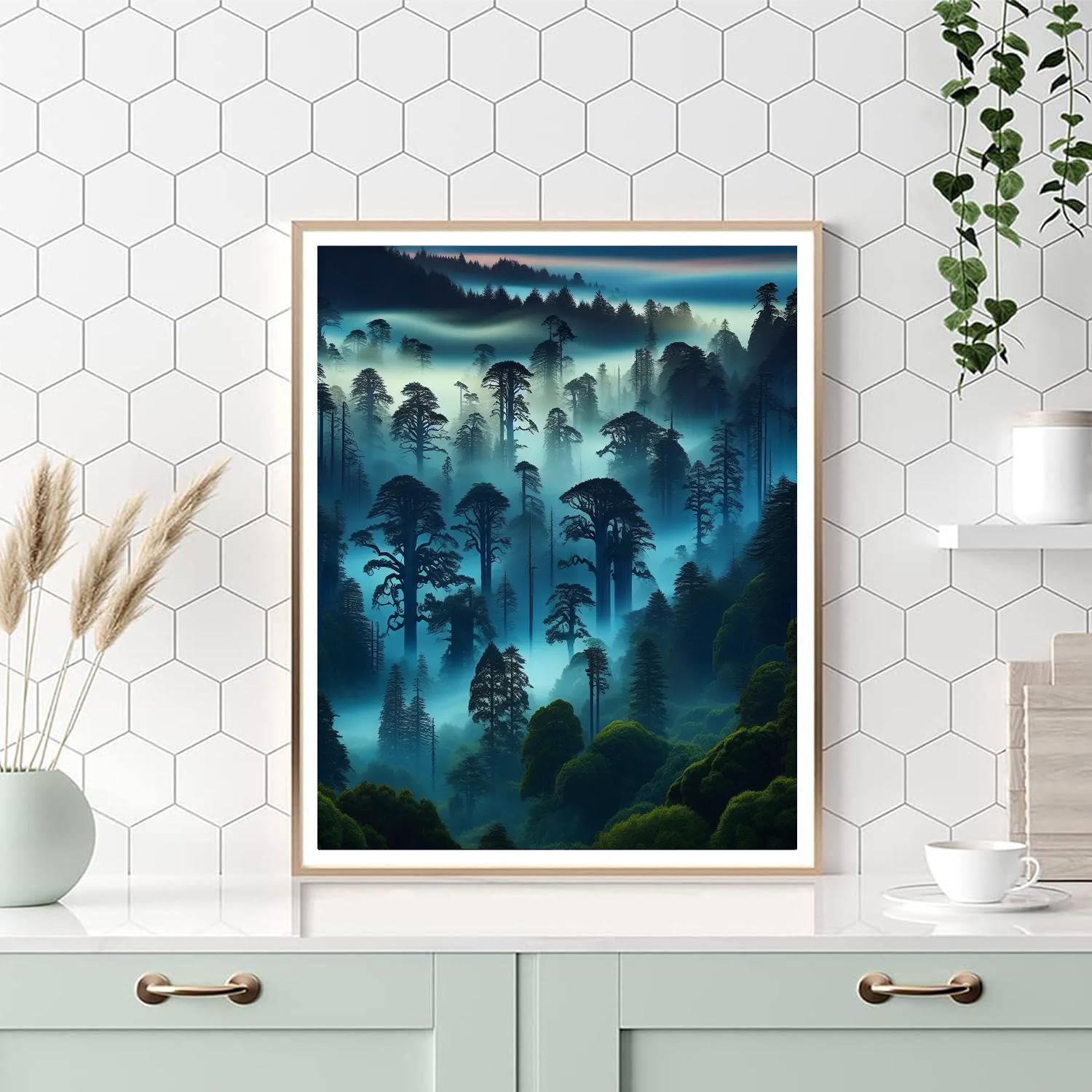 Gothic Forest Shadows Paint By Numbers Kits