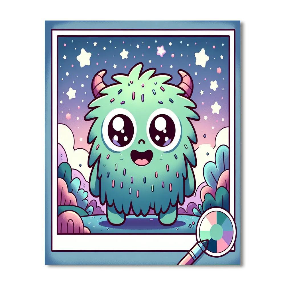 Fun Monster Paint By Color