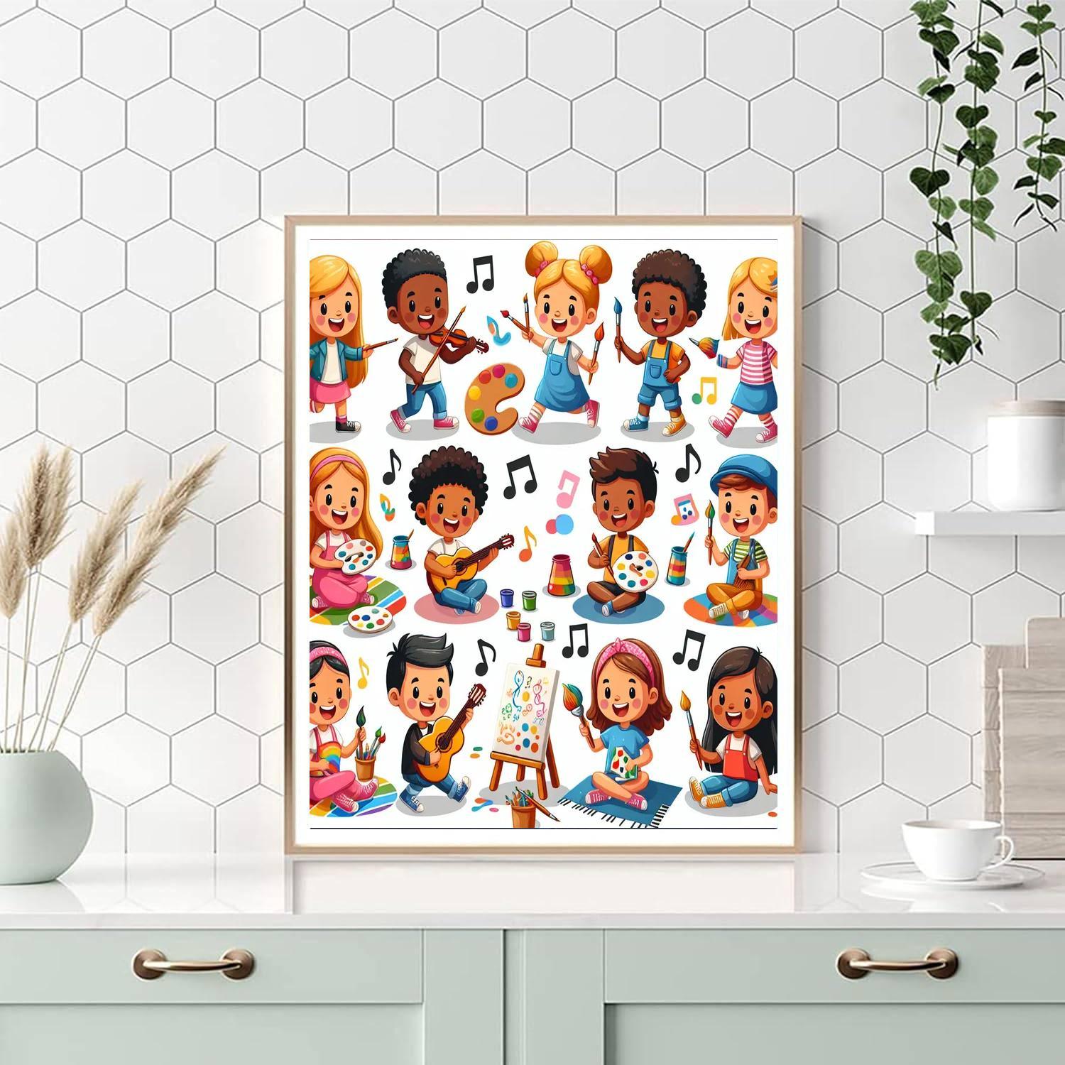 Creative Expression Painting Number Kit