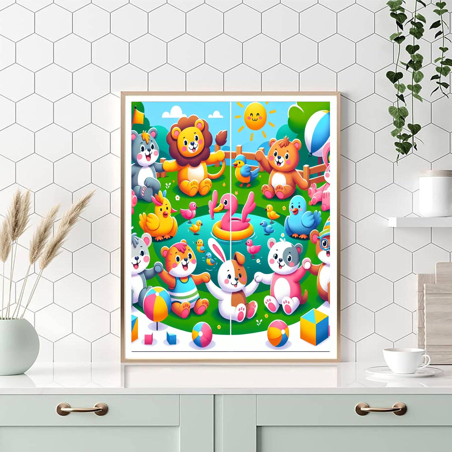 Friendship Pals Painting Number Kit