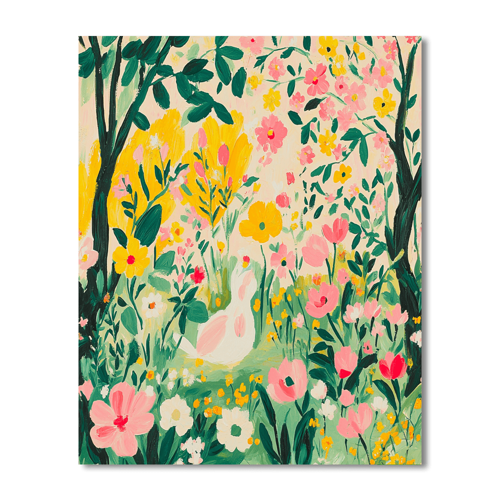 Matisse Inspired Celestial Garden Of Friends  Painting By Numbers Kit