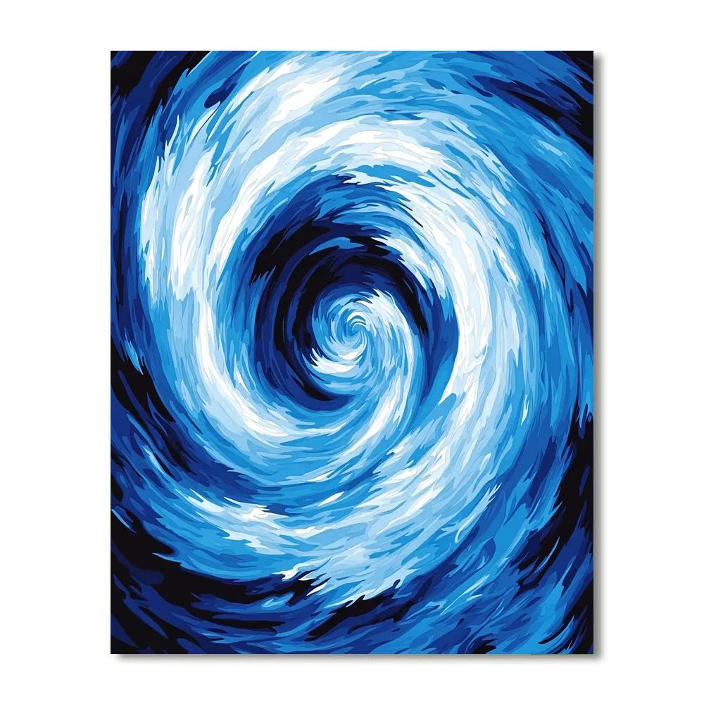 Michelangelo Inspired Eternal Whirlwind  Paint By Numbers