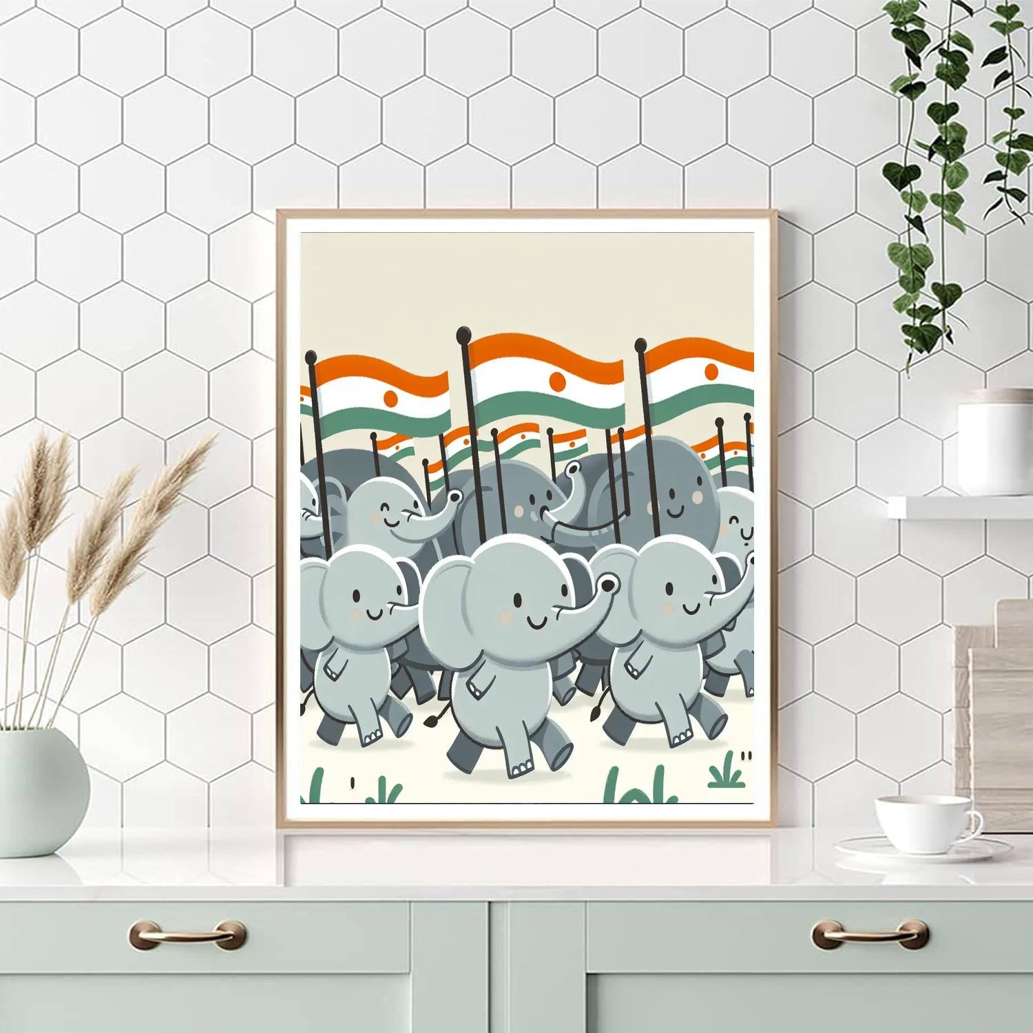 Enthusiastic Elephant Parade Numbered Painting Kits