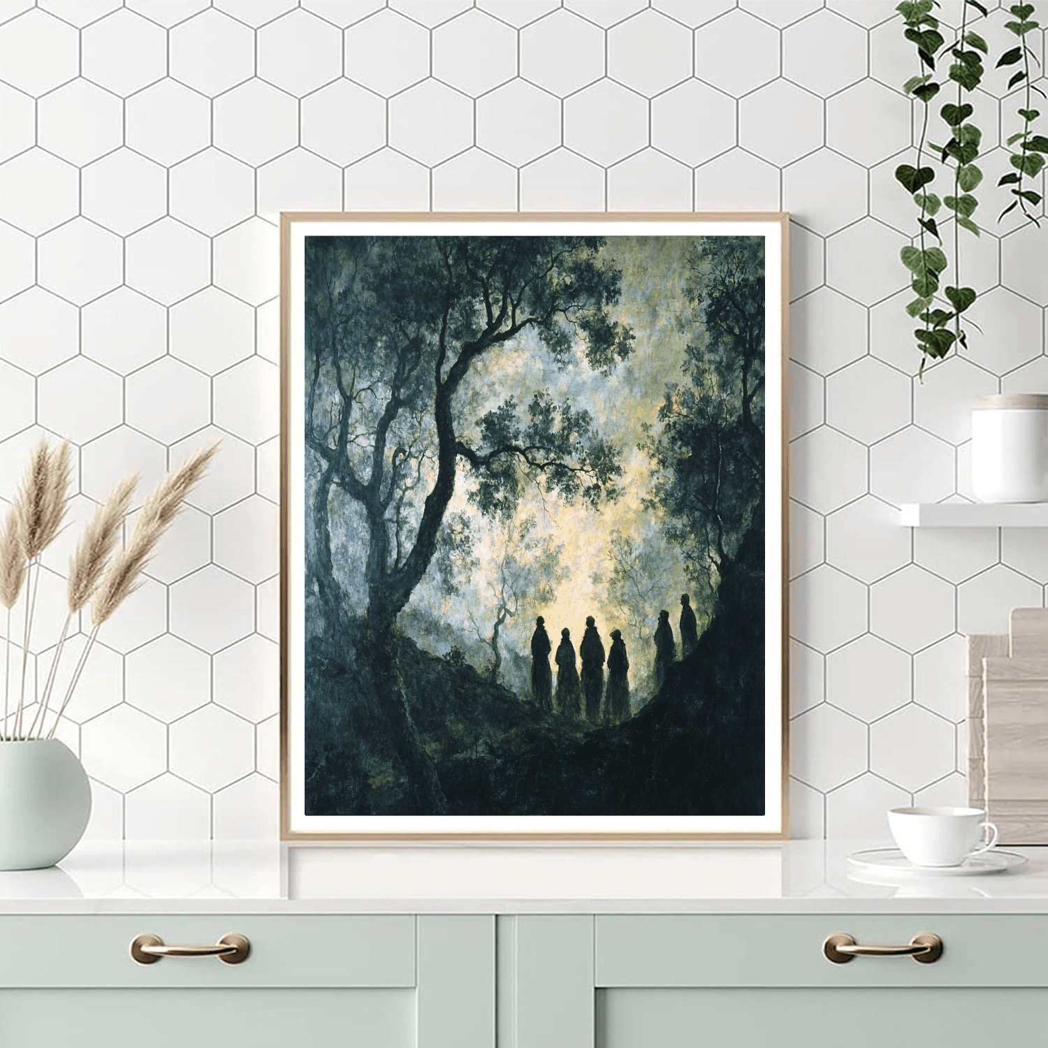 Francisco Goya Inspired Gothic Midnight Reverie  Paint By Color