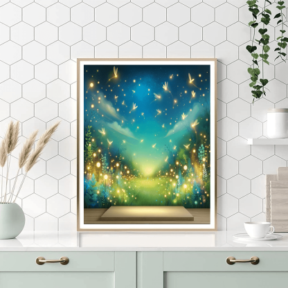 Dancing With Fireflies Paint By Number