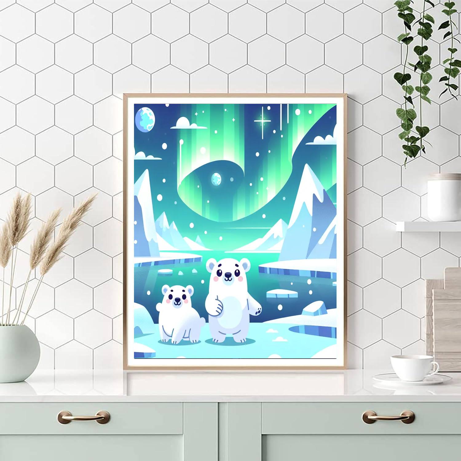 Artic Wonderland Paint By Numbers