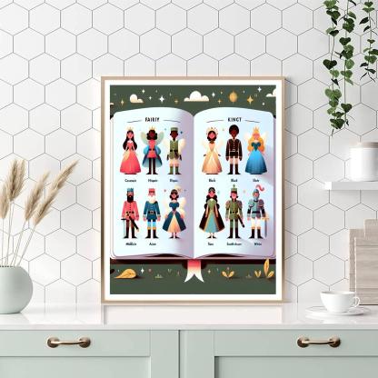 Fairy Tales & Legends Paint By Numbers Art