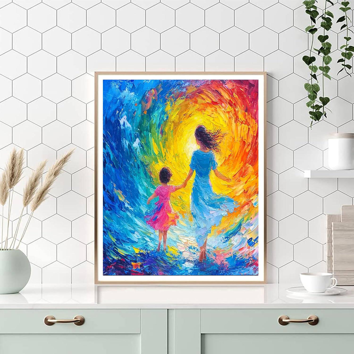 Mothers Make Dreams Come True Painting By Numbers Kit