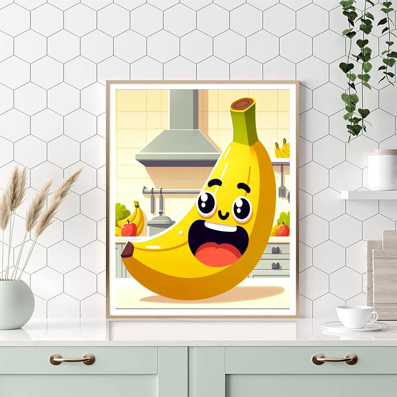 Silly Banana Painting By Numbers Kit