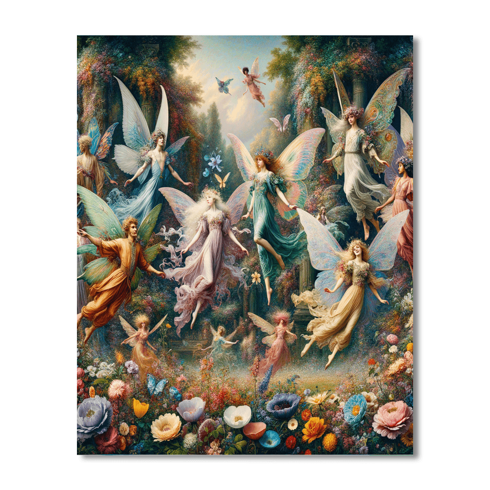Ethereal Fairies Painting Number Kit