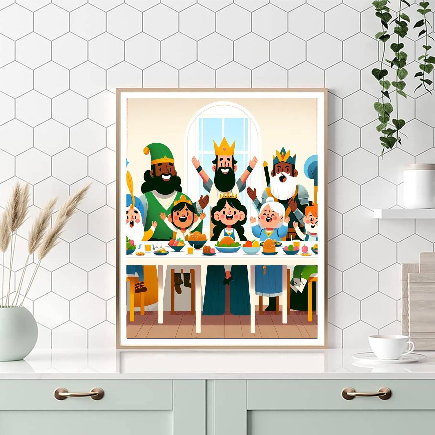 Fairytale Feast Paint By Numbers Kits