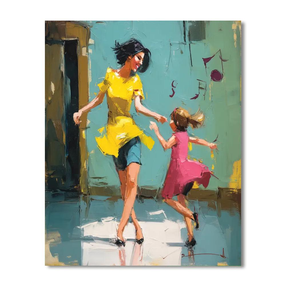 Dance Of The Heart Number Painting