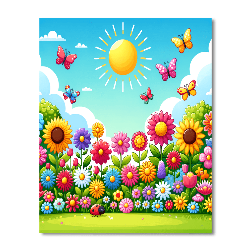 Gorgeous Gardens Paint By Numbers Kits