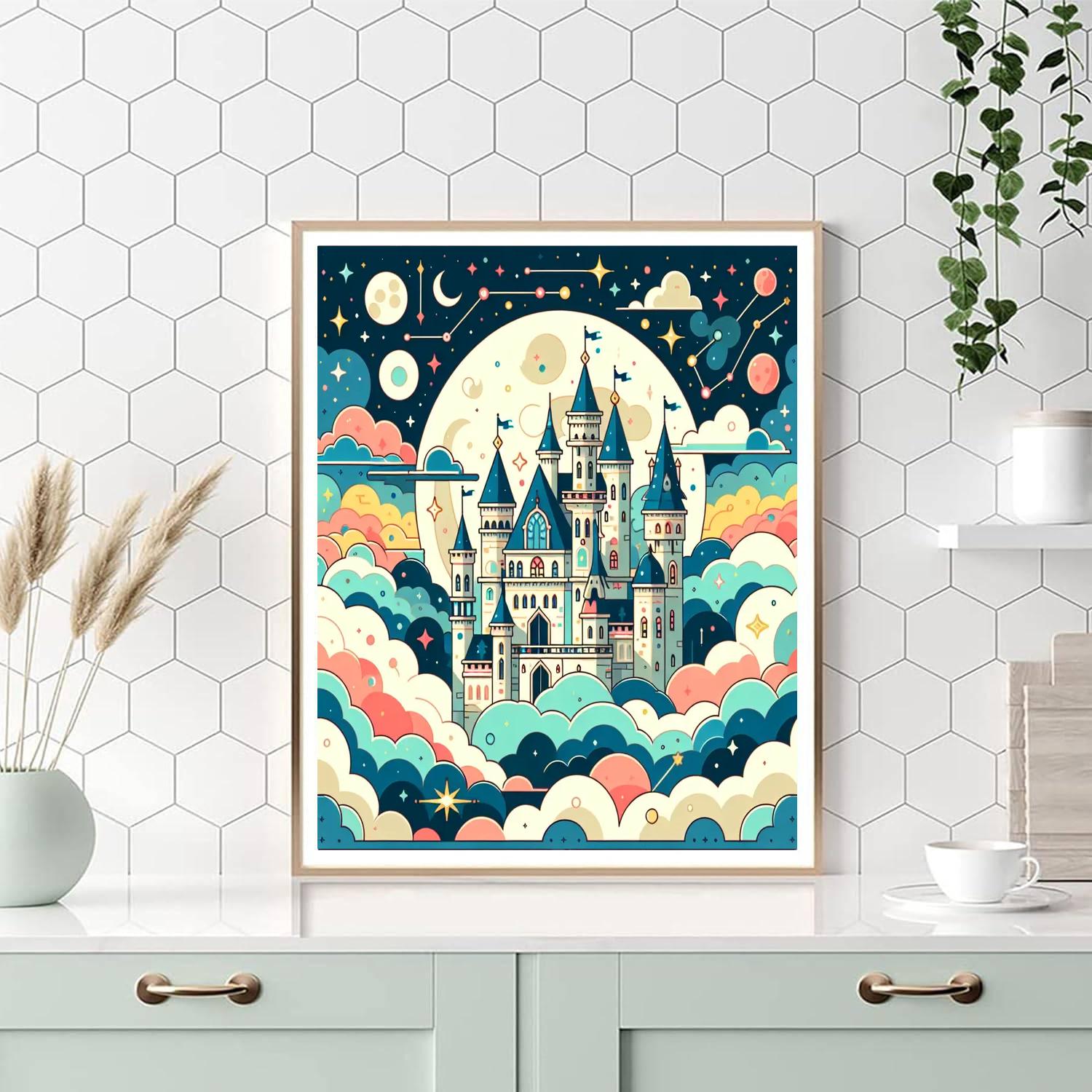 Celestial Kingdom Paint By Numbers Art