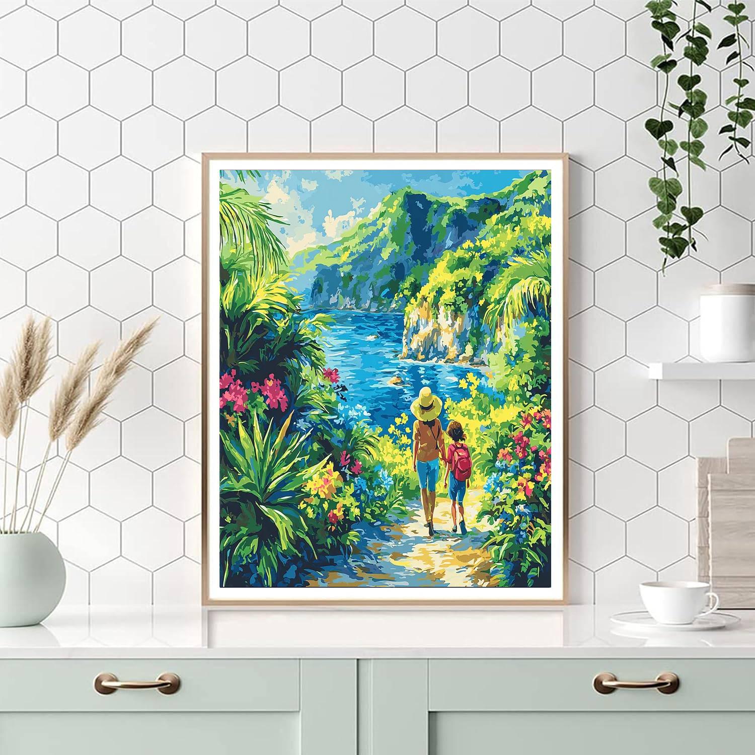 A Journey Together Painting Number Kit