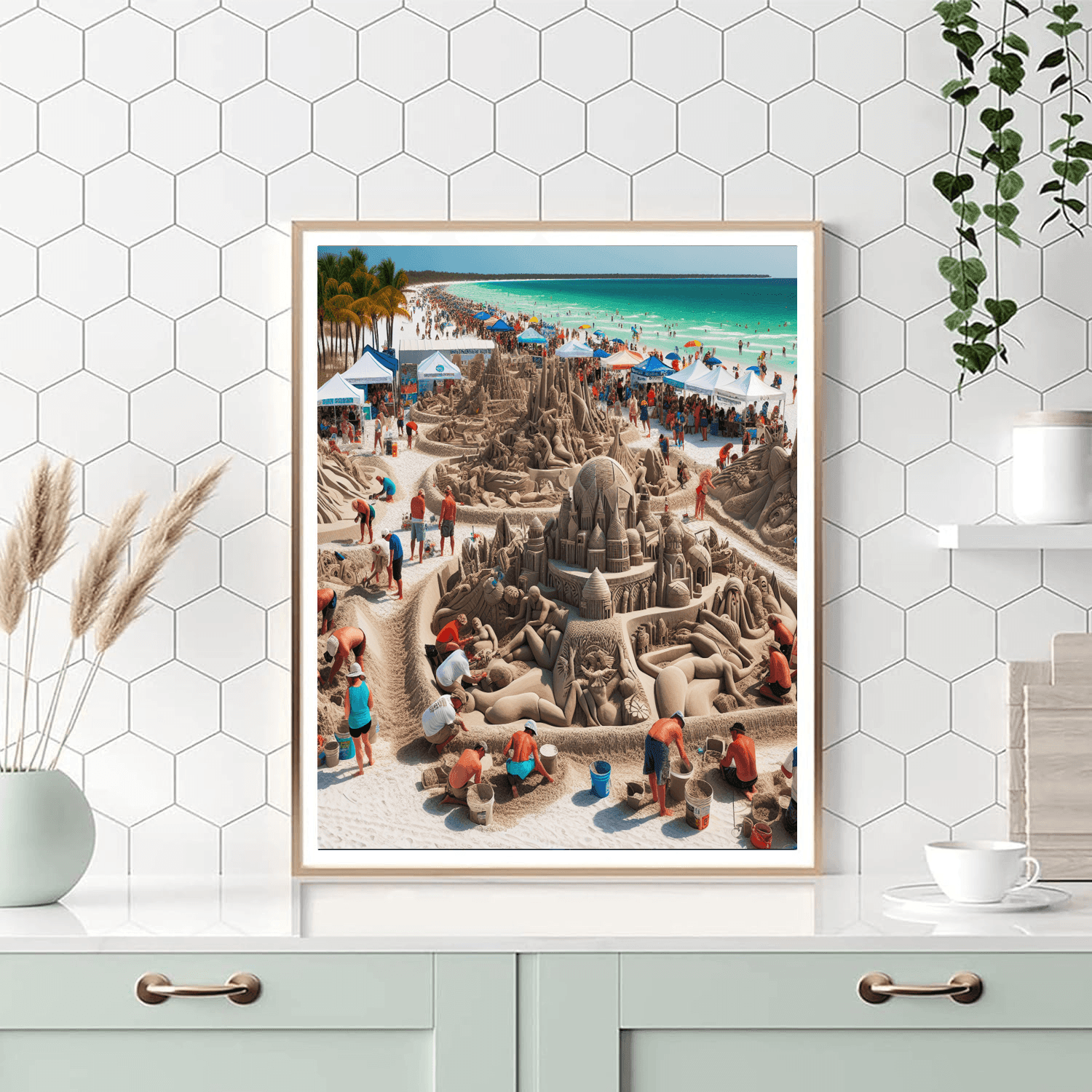 Sandfest - Port Aransas Paint By Numbers Art