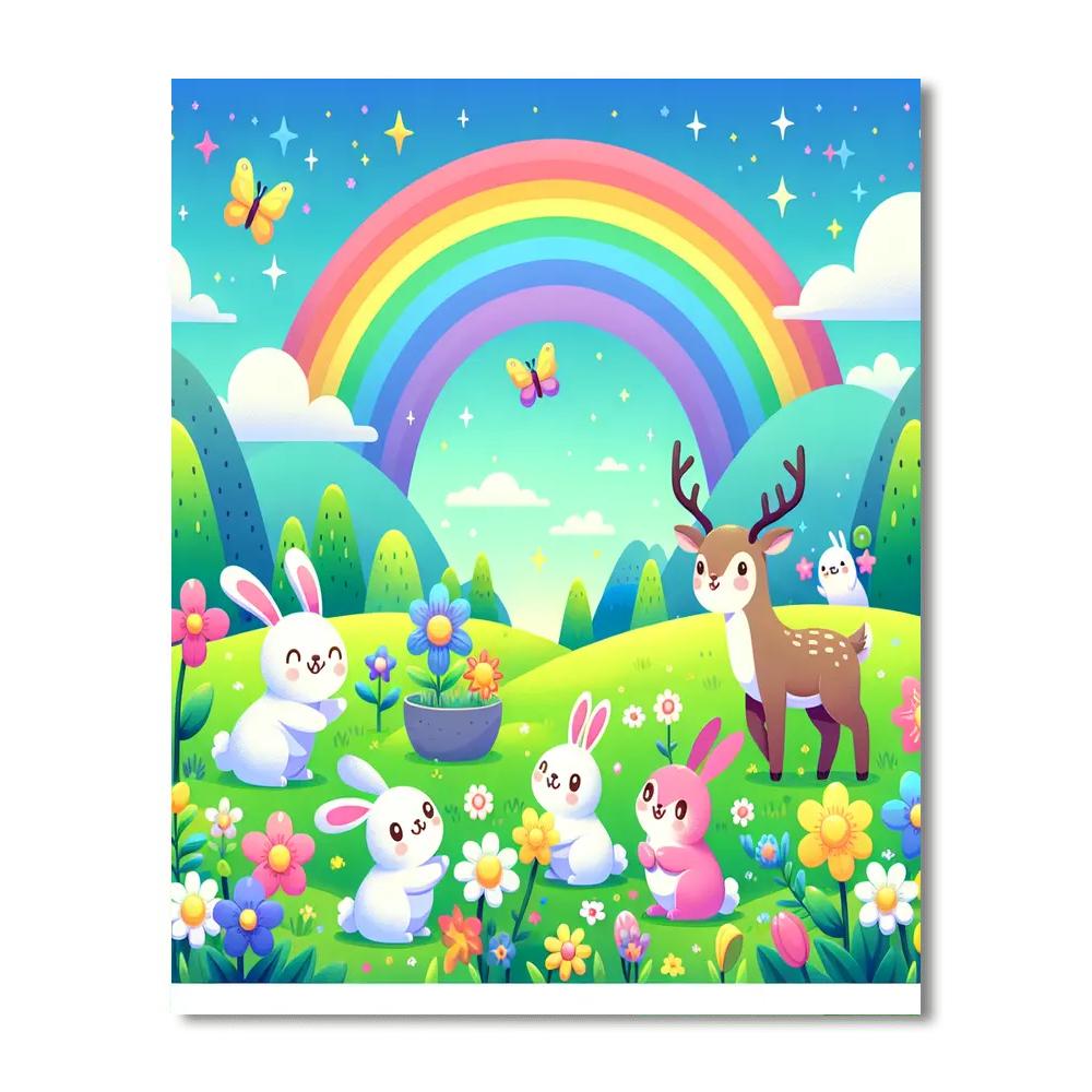 Magical Meadows Of Wonder Paint By Numbers