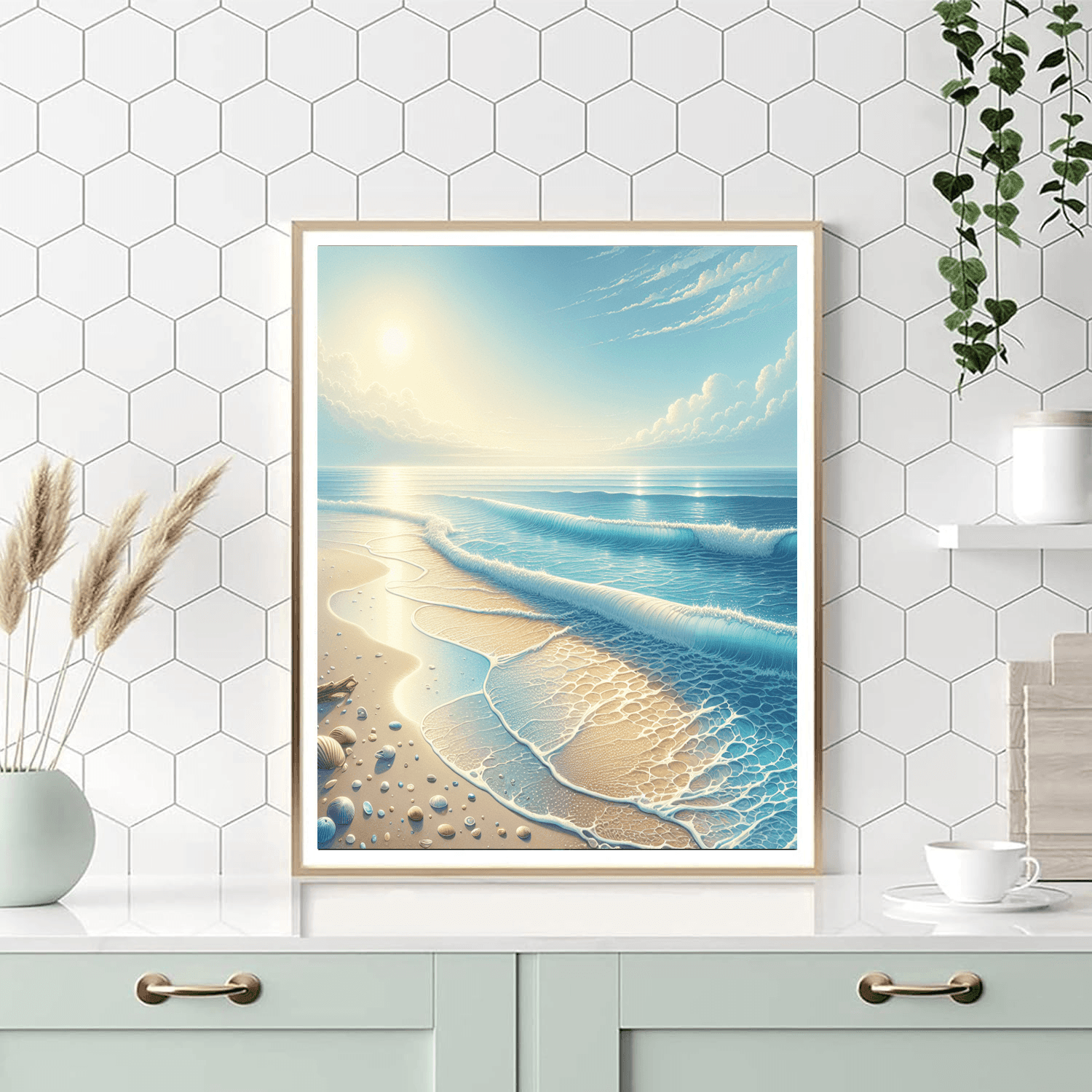 Dreamy Ocean Breeze Paint By Number