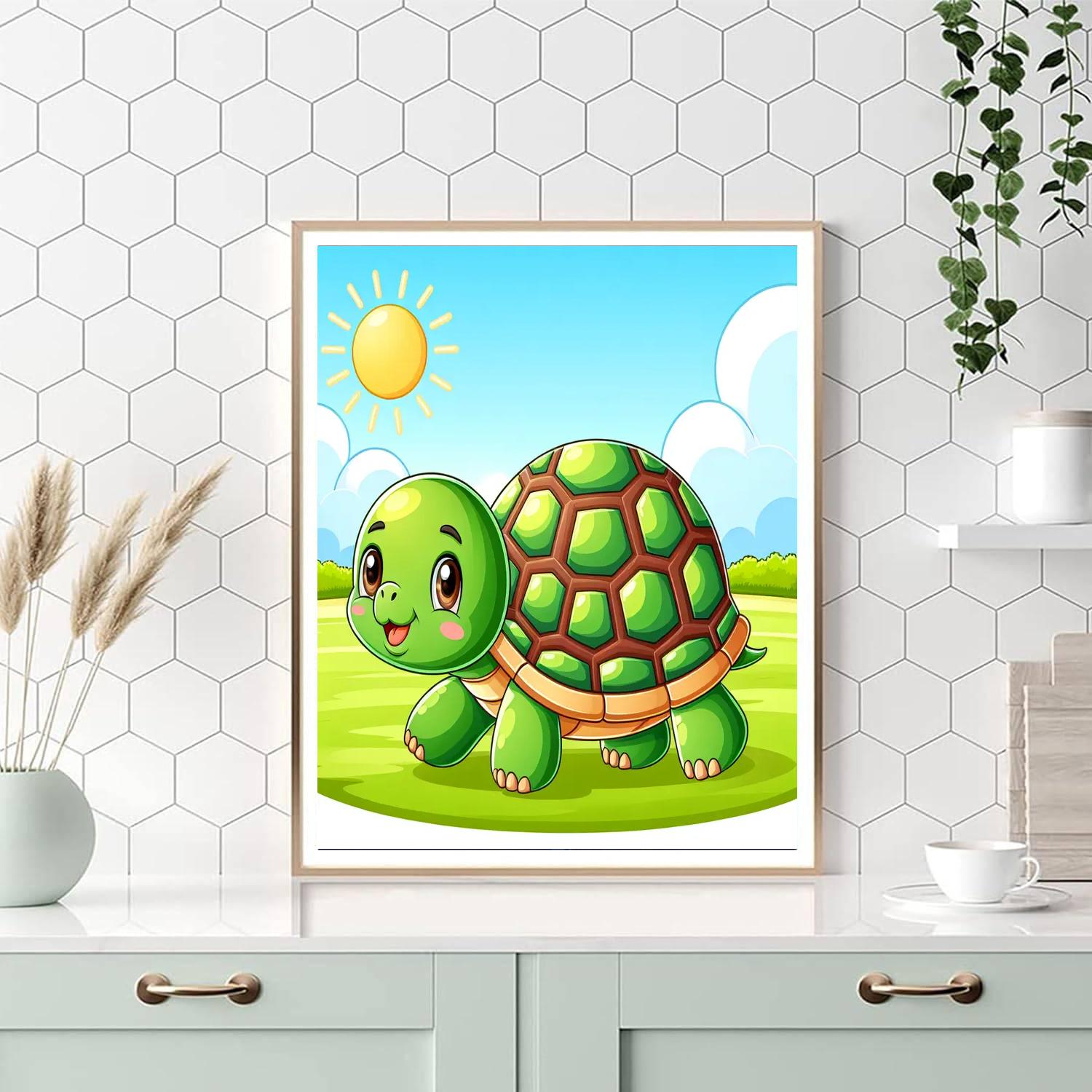 Fantastic Tortoise Paint By Color