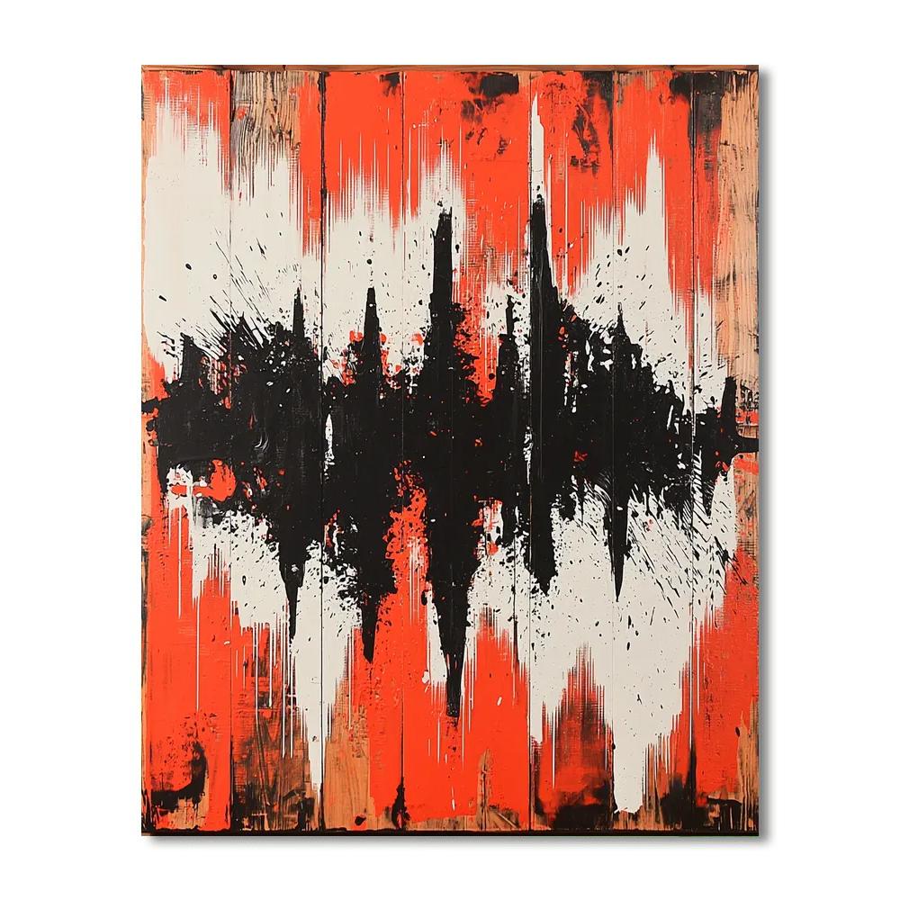 Banksy Inspired The Echo Chamber  Numbered Painting Kits