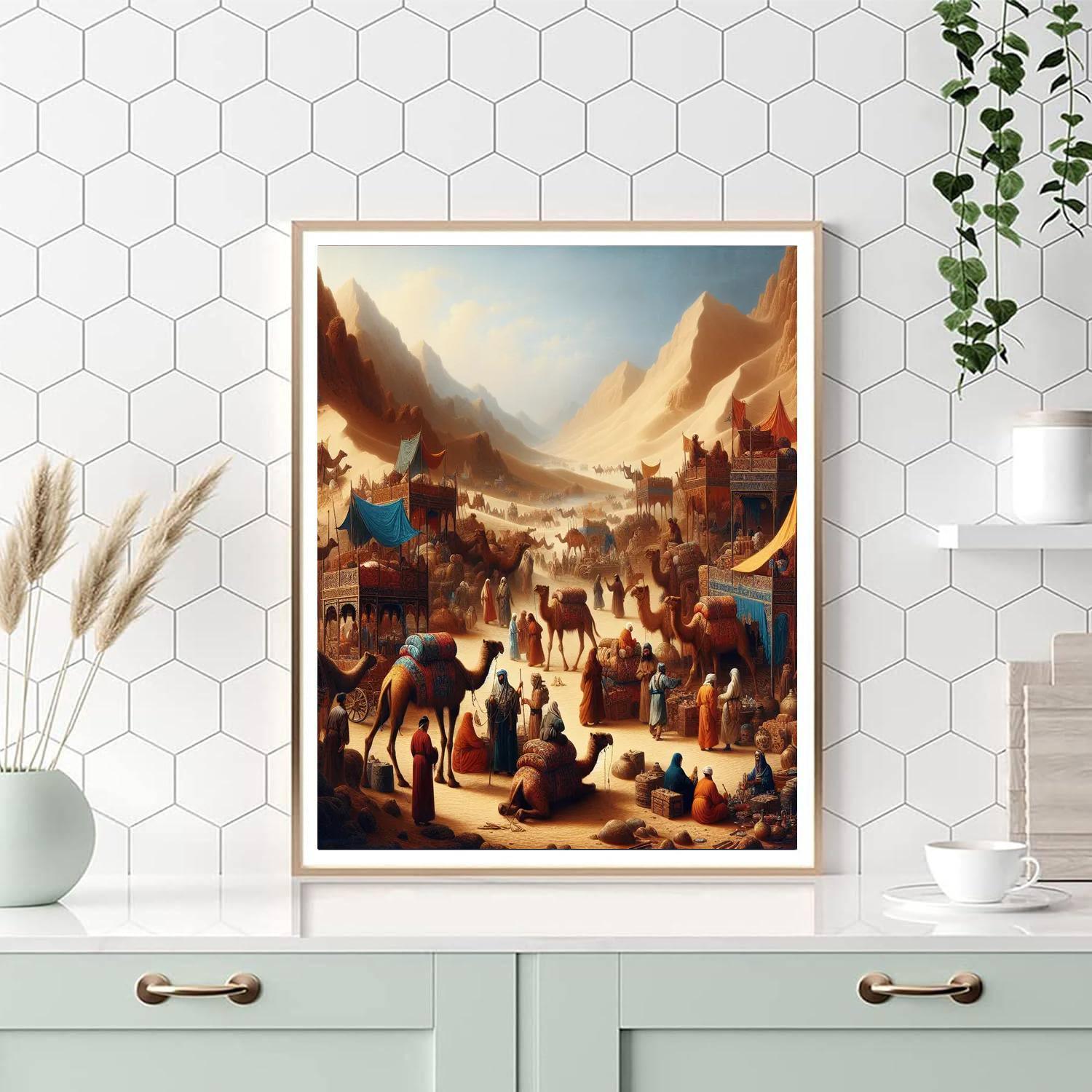 Silk Road Splendor Paint By Numbers