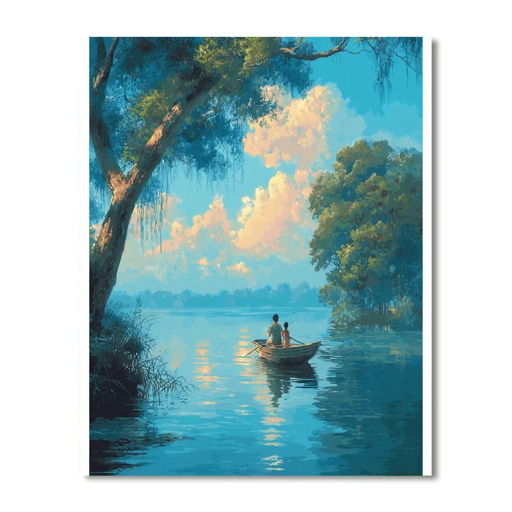 Sea Of Tranquility Paint By Number