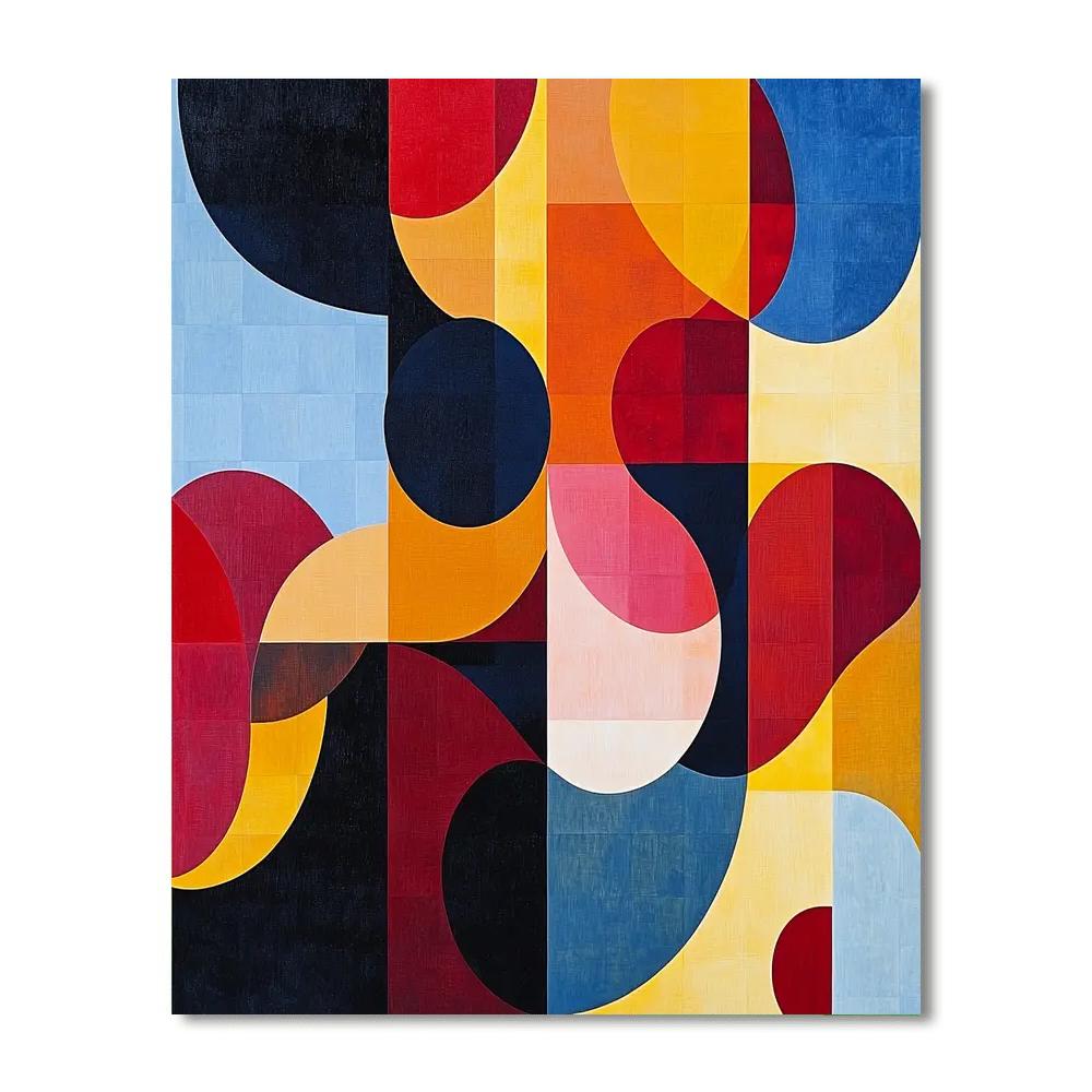 Paul Klee Inspired Chords Of Abstraction  Numbered Painting Kits