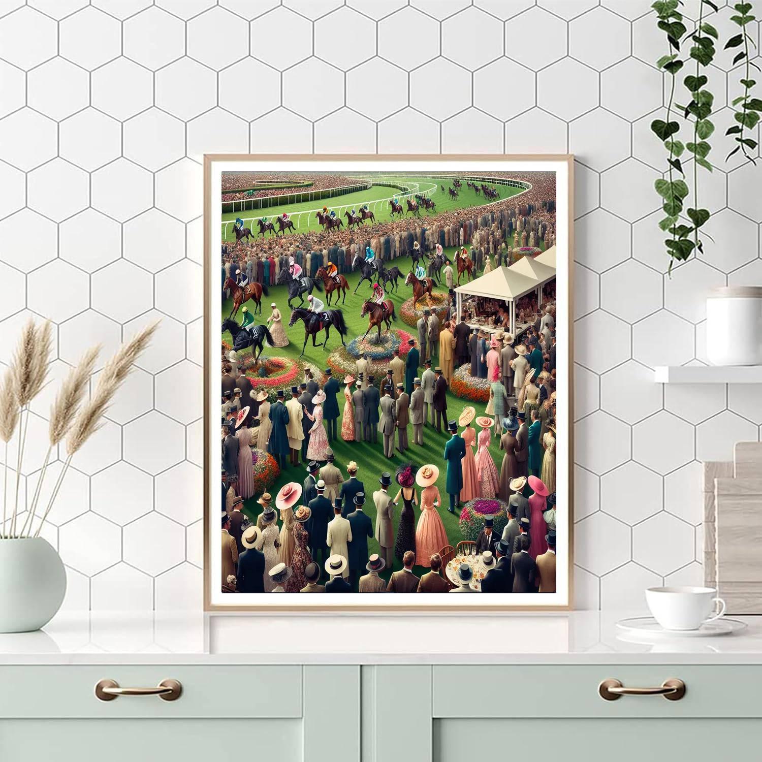 Royal Ascot Number Painting