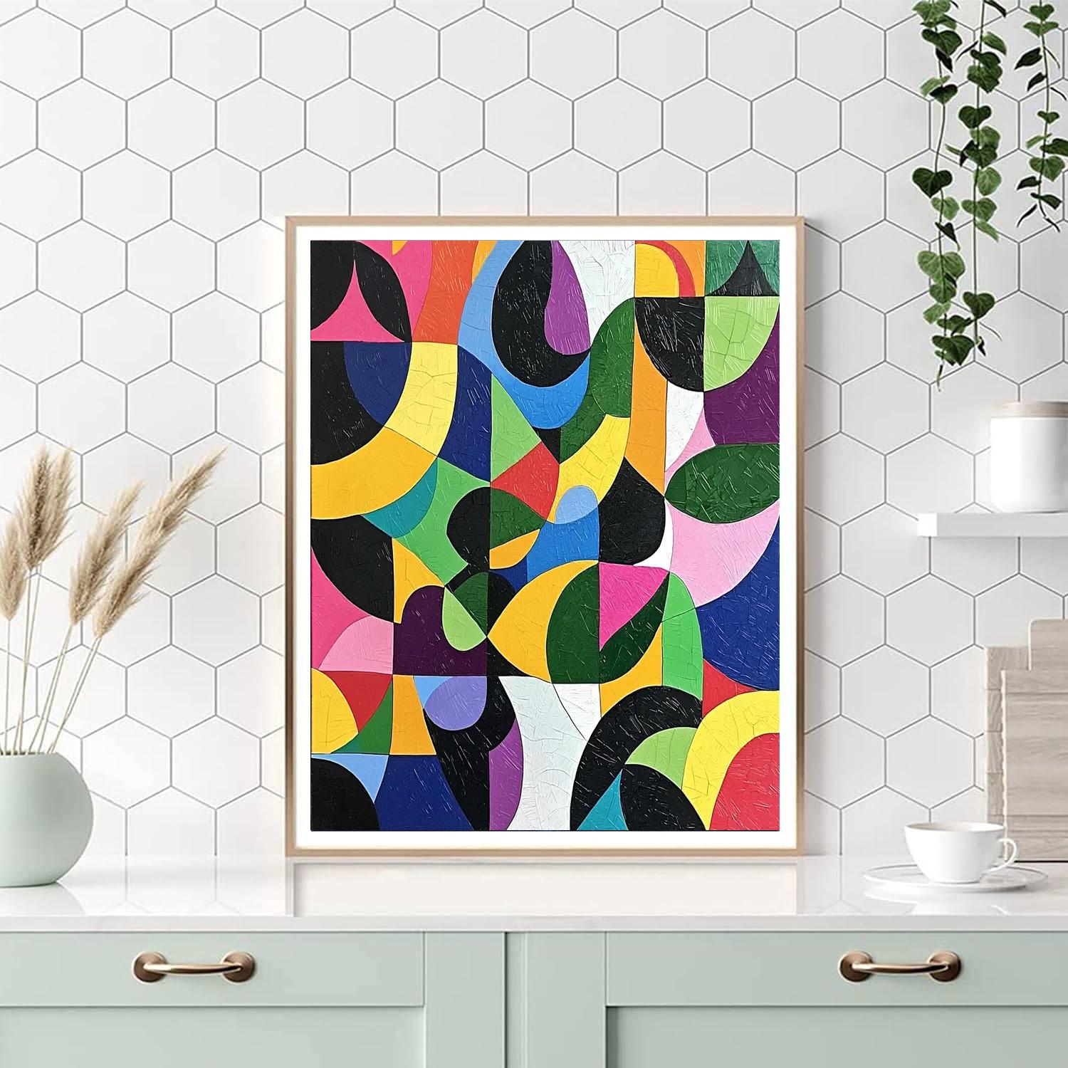 Joan Miró Inspired Energizing Expressions  Paint By Color