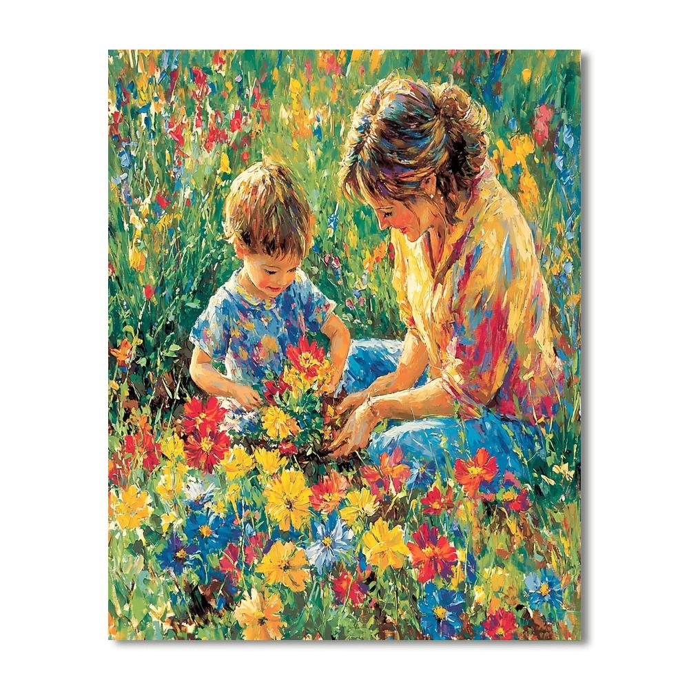 Together We Blossom DIY Paint By Numbers