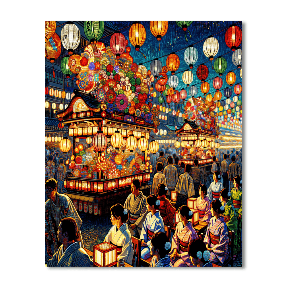Gion Yatai Matsuri - Fukuoka, Japan Paint By Number