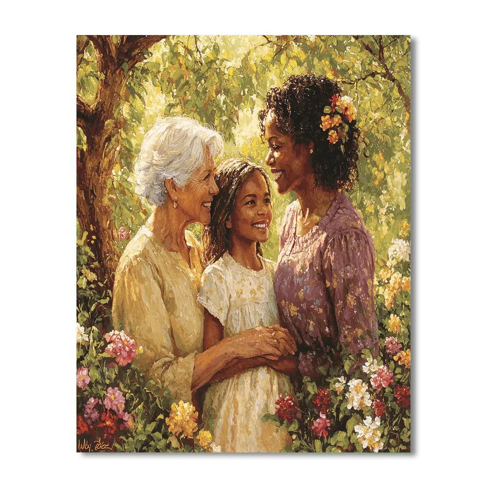Generations Of Care Painting Number Kit