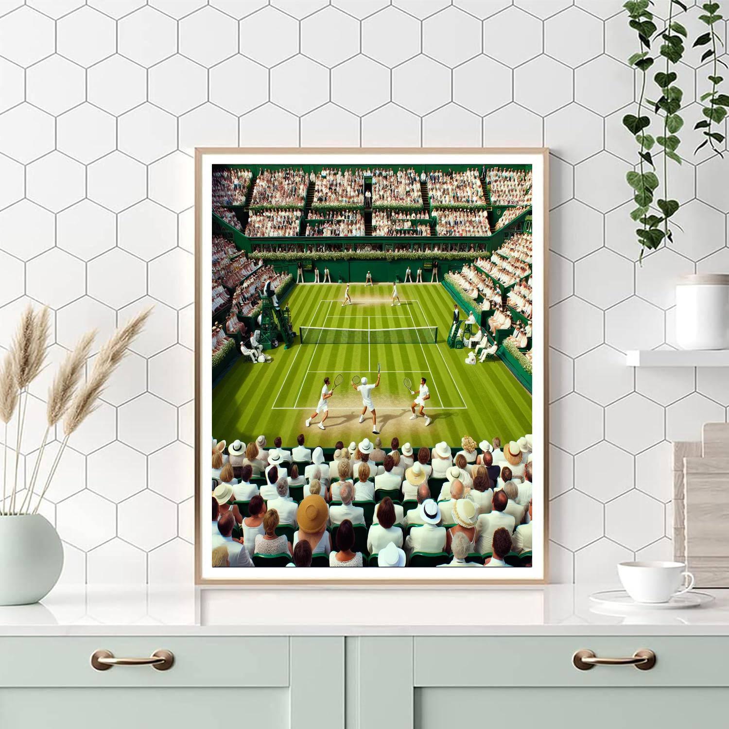 Wimbledon Championships - Uk Painting By Numbers Kit