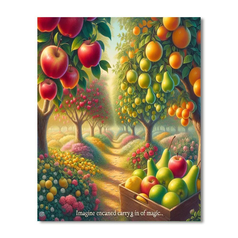 Enchanted Orchard Numbered Painting Kits