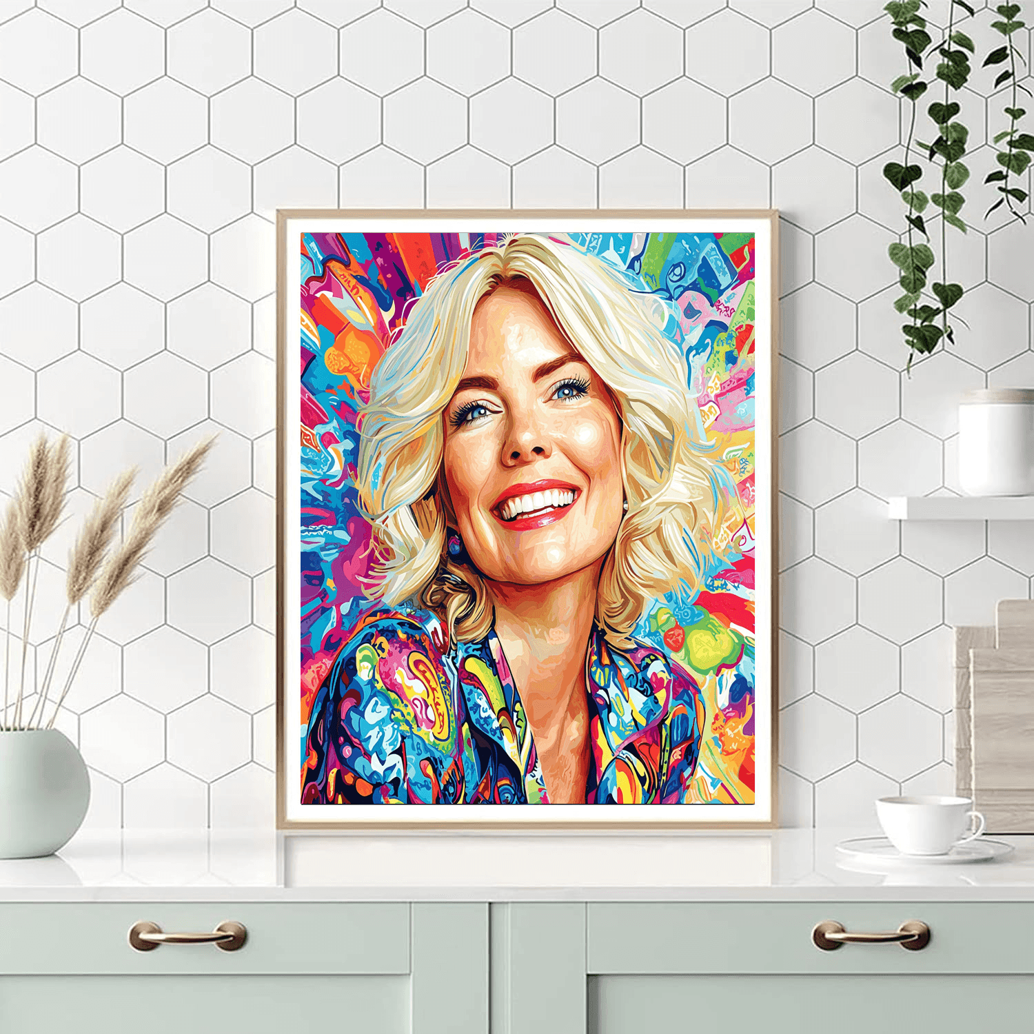 Kristen Wiig: The Hilarious Chameleon Of Comedy Painting By Numbers Kit