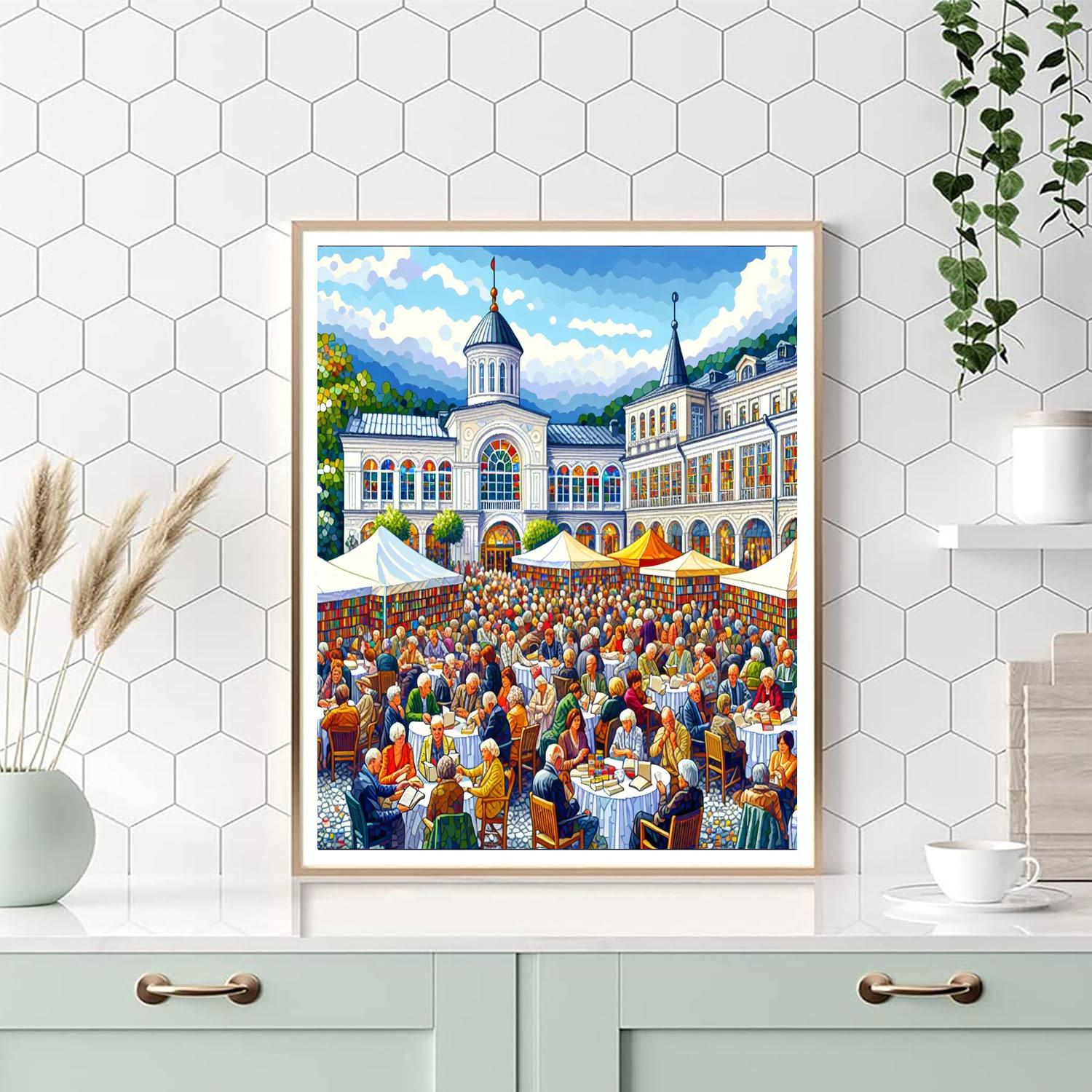 Bath Literature Festival - England Paint By Numbers Kits