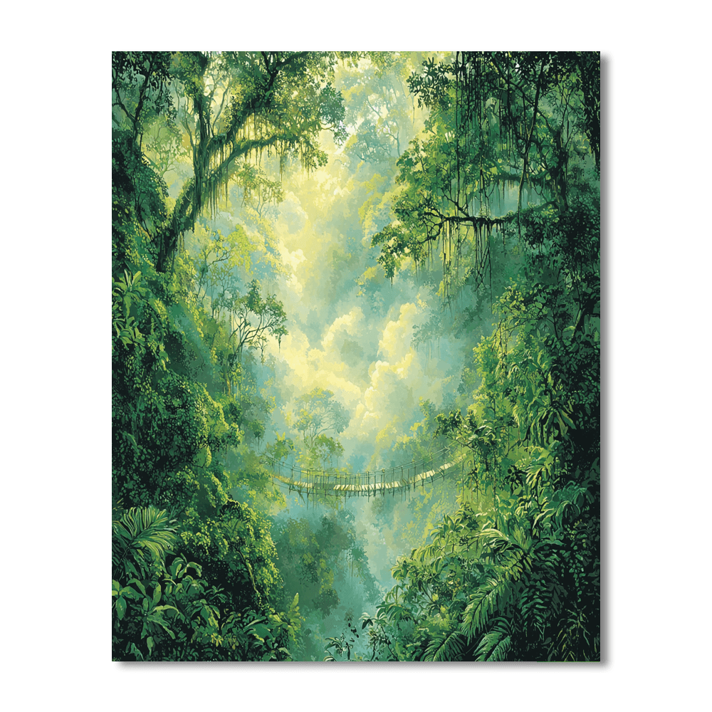 Monteverde Cloud Forest Reserve - Monteverde Numbered Painting Kits